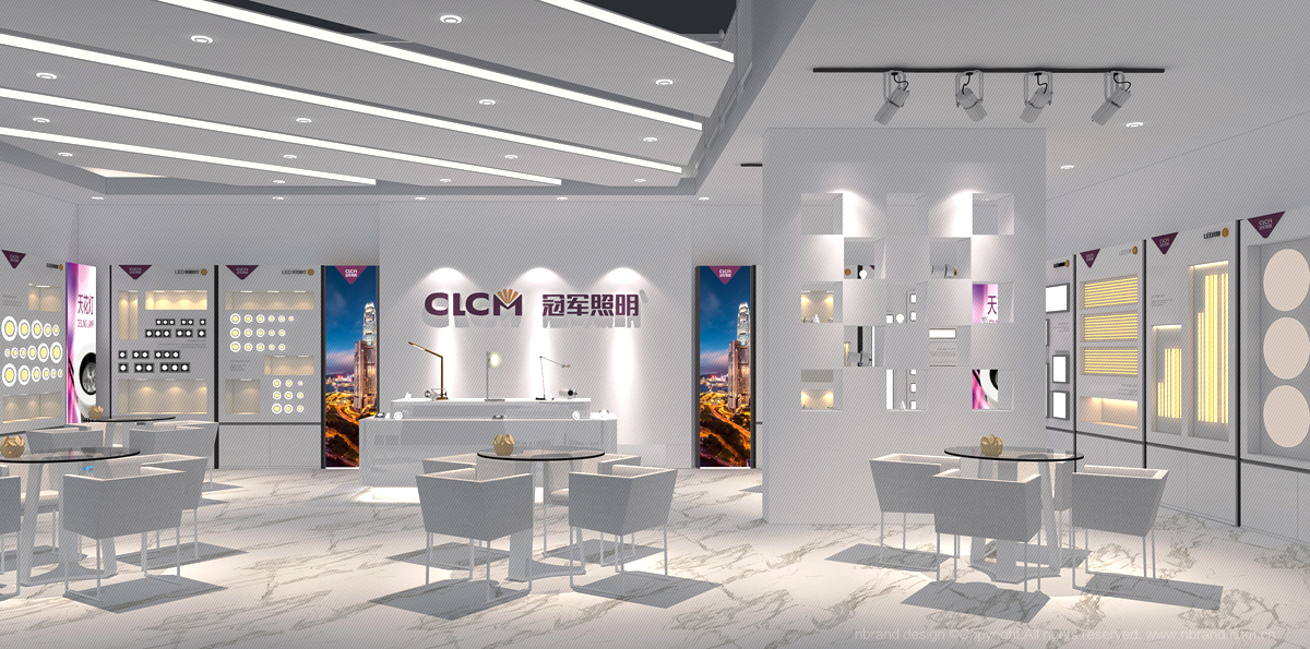 LED品牌:冠軍照明全案策劃、VI標(biāo)志、包裝畫冊(cè)、終端店面