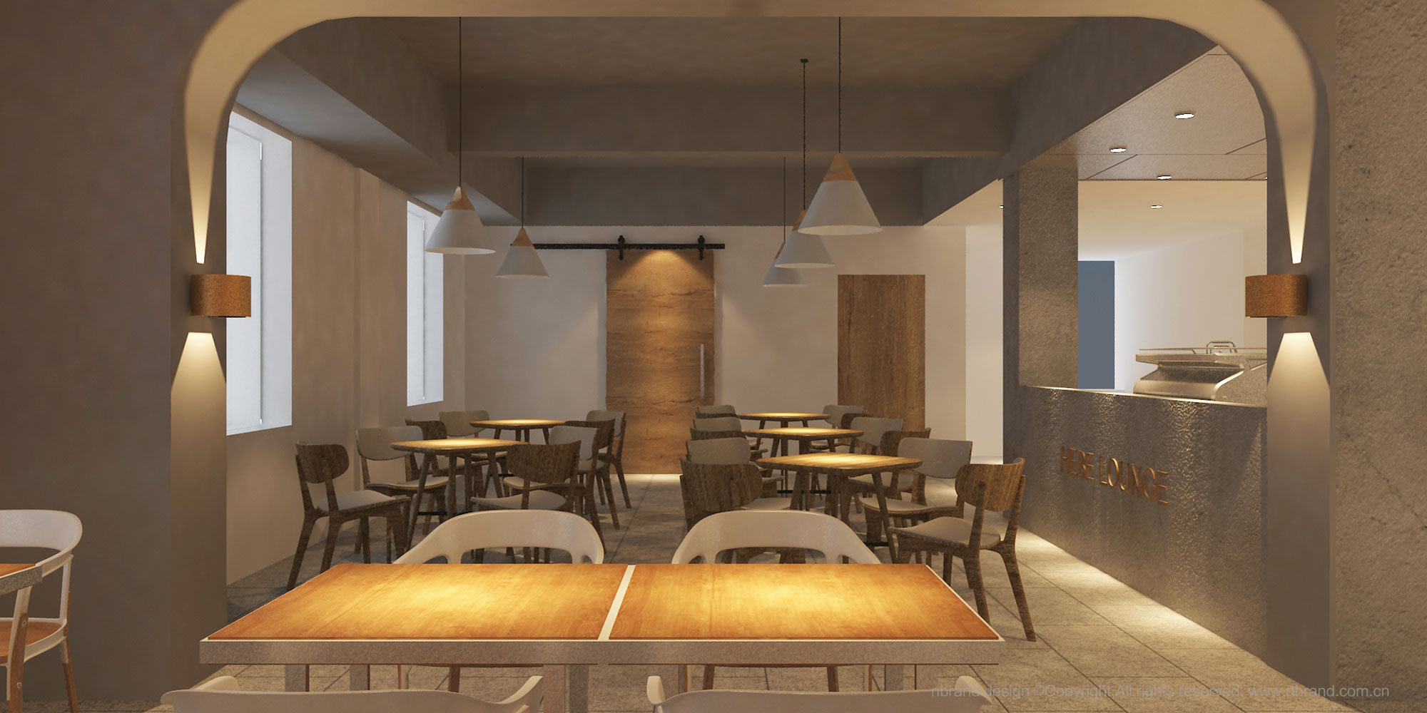 民宿品牌: 赫柏酒店酒店品牌設計、空間設計、軟裝設計