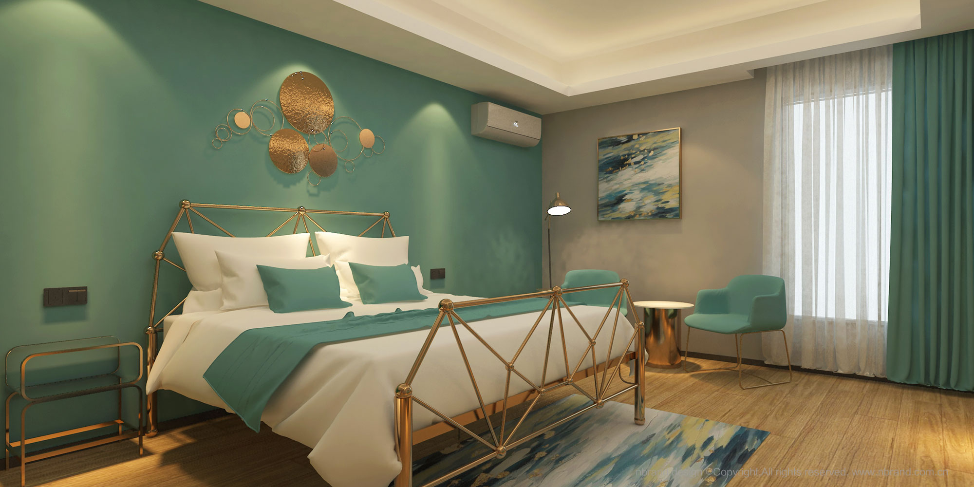 民宿品牌: 赫柏酒店酒店品牌設計、空間設計、軟裝設計